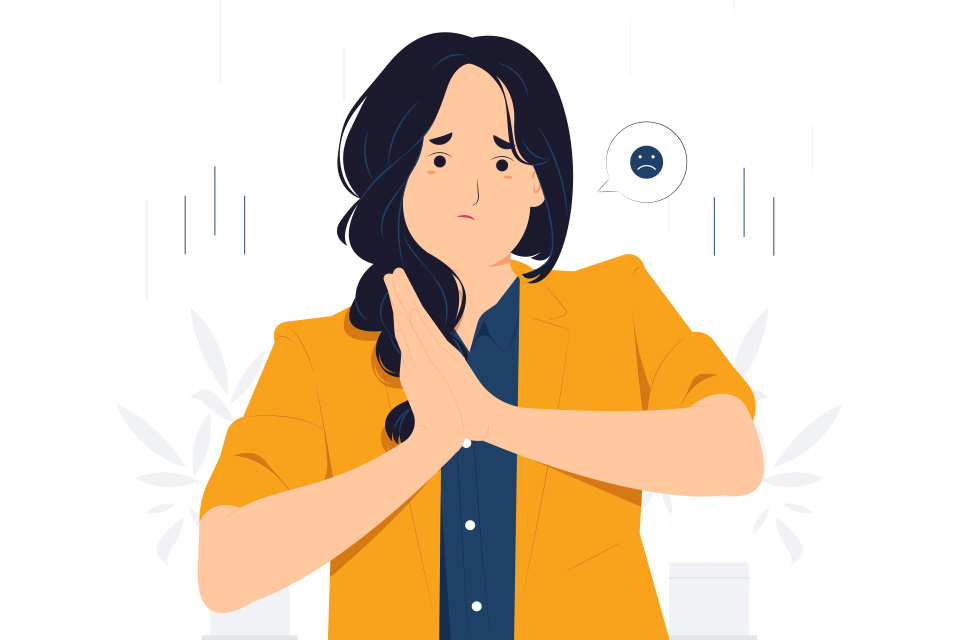 イラスト_女_困り顔